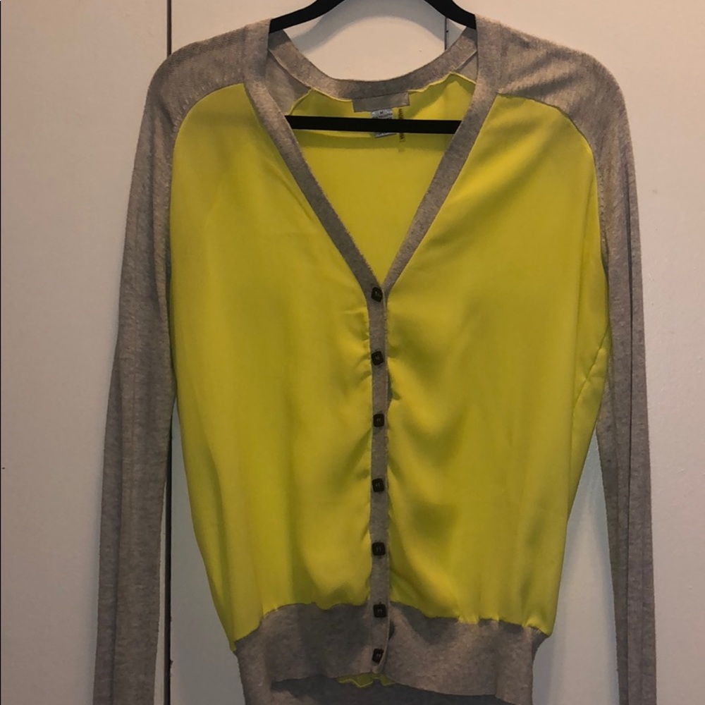 Cashmere cotton and silk cardigan